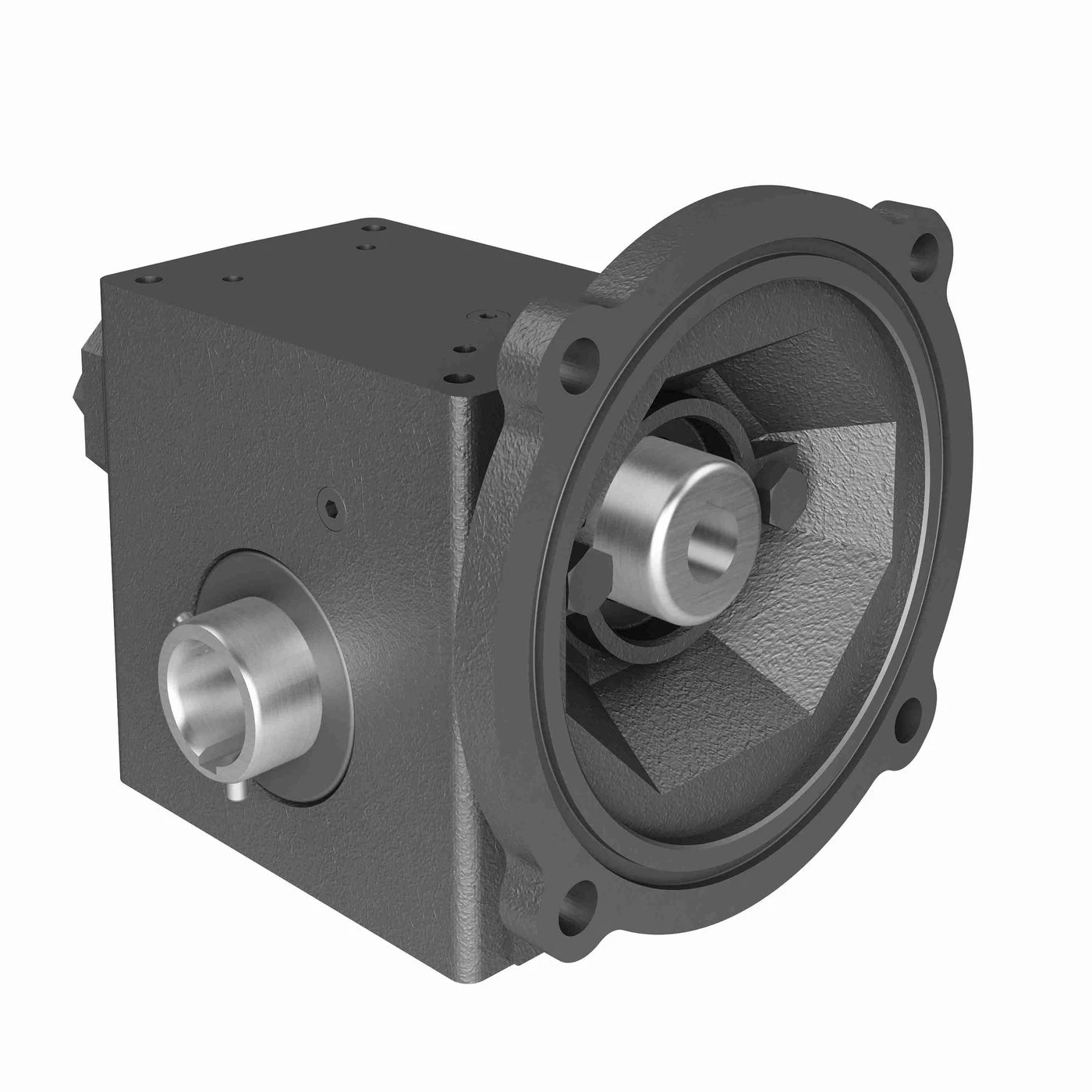 HUB CITY 0230-46284 Worm Reducer, 1.25 Hp, 1.000 Inch I.D, 0.625 Inch O.D, Cast Iron | AY9MJP