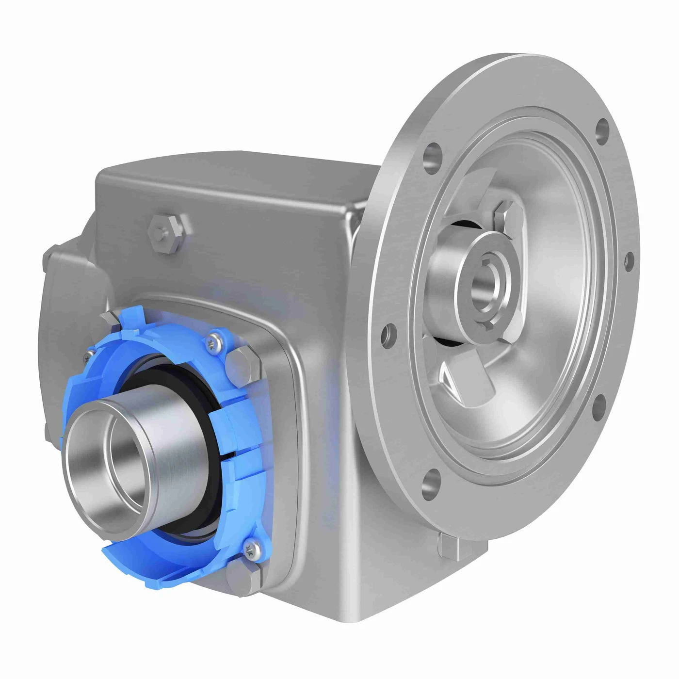 HUB CITY 0250-61167 Helical Hypoid Reducer, 1.53 HP, 0.626 Inch I.D, EK Mounting Type, Stainless Steel | AN9ZVA