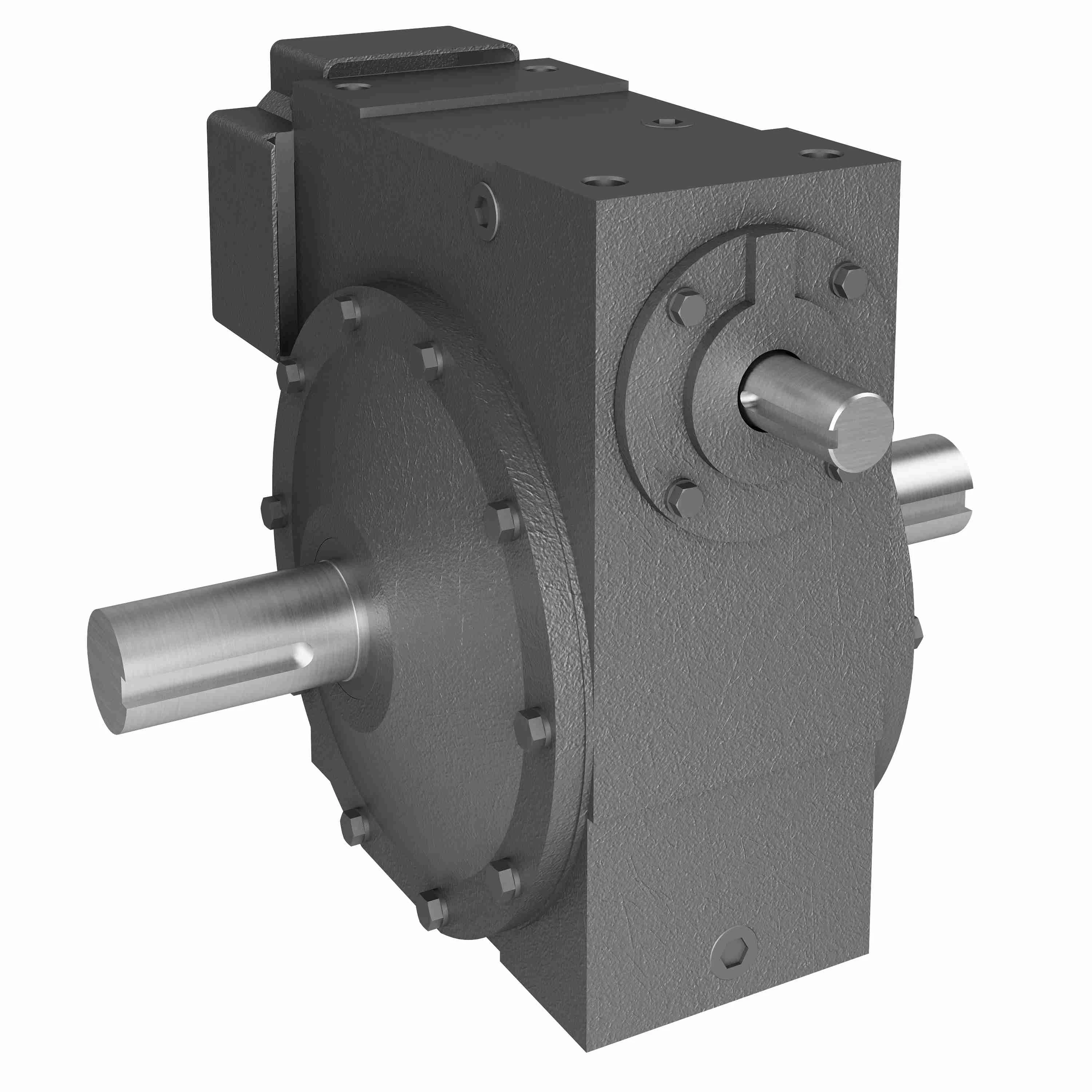 HUB CITY 0270-02508 Worm Reducer, 10.9 Hp, 1.625 Inch I.D, 2.750 Inch O.D, Cast Iron | AY7HMT