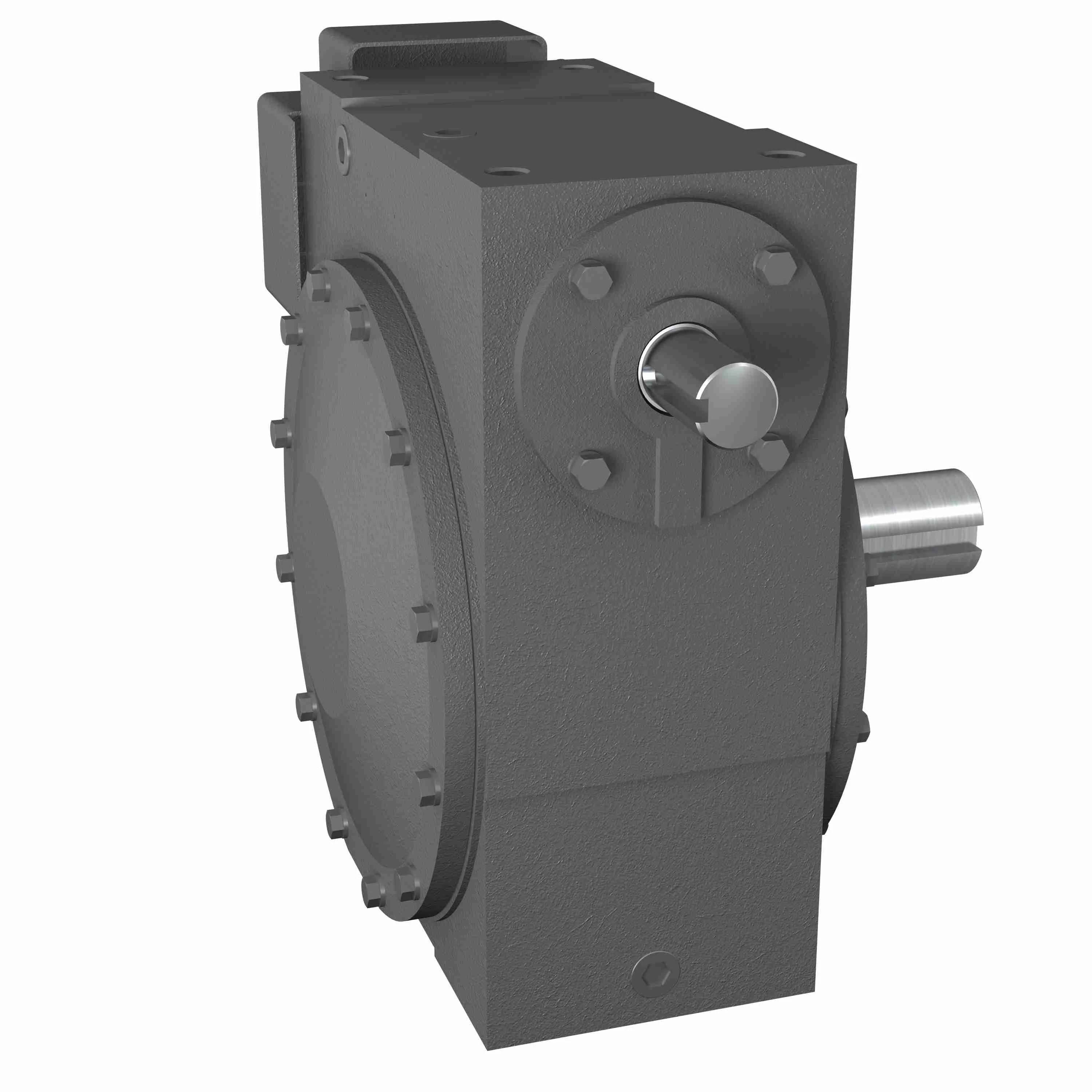 HUB CITY 0270-02519 Worm Reducer, 9 Hp, 1.875 Inch I.D, 3.000 Inch O.D, Cast Iron | AY4XAD