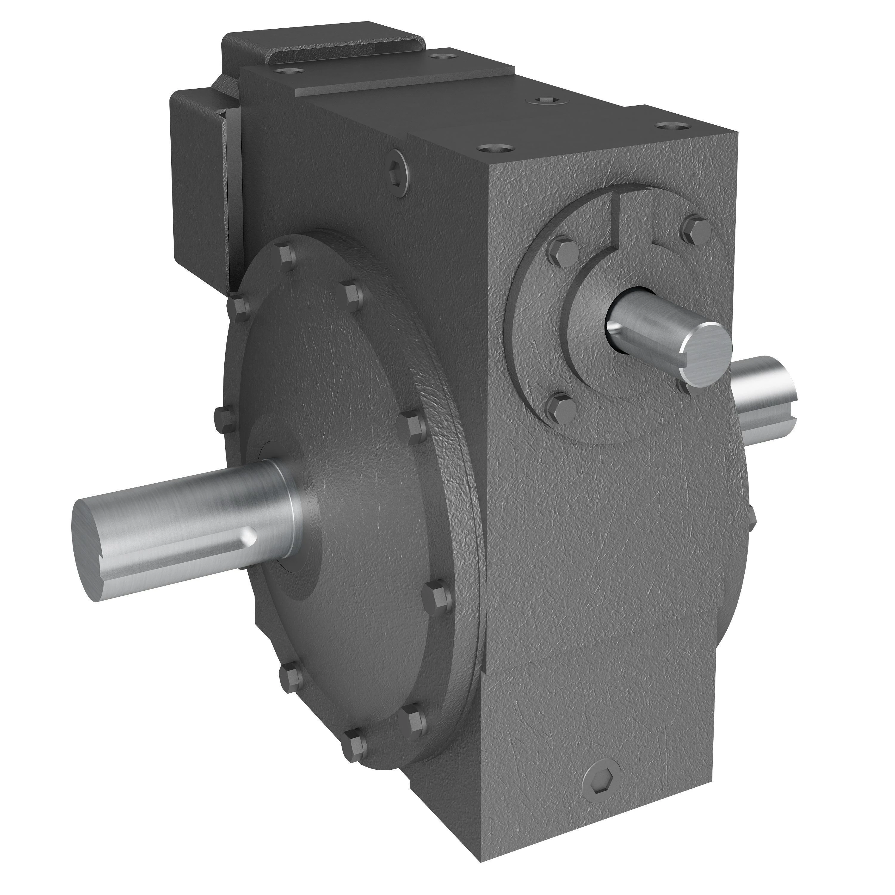 HUB CITY 0270-02521 Worm Reducer, 7 Hp, 1.625 Inch I.D, 2.750 Inch O.D, Cast Iron | AY3XFQ