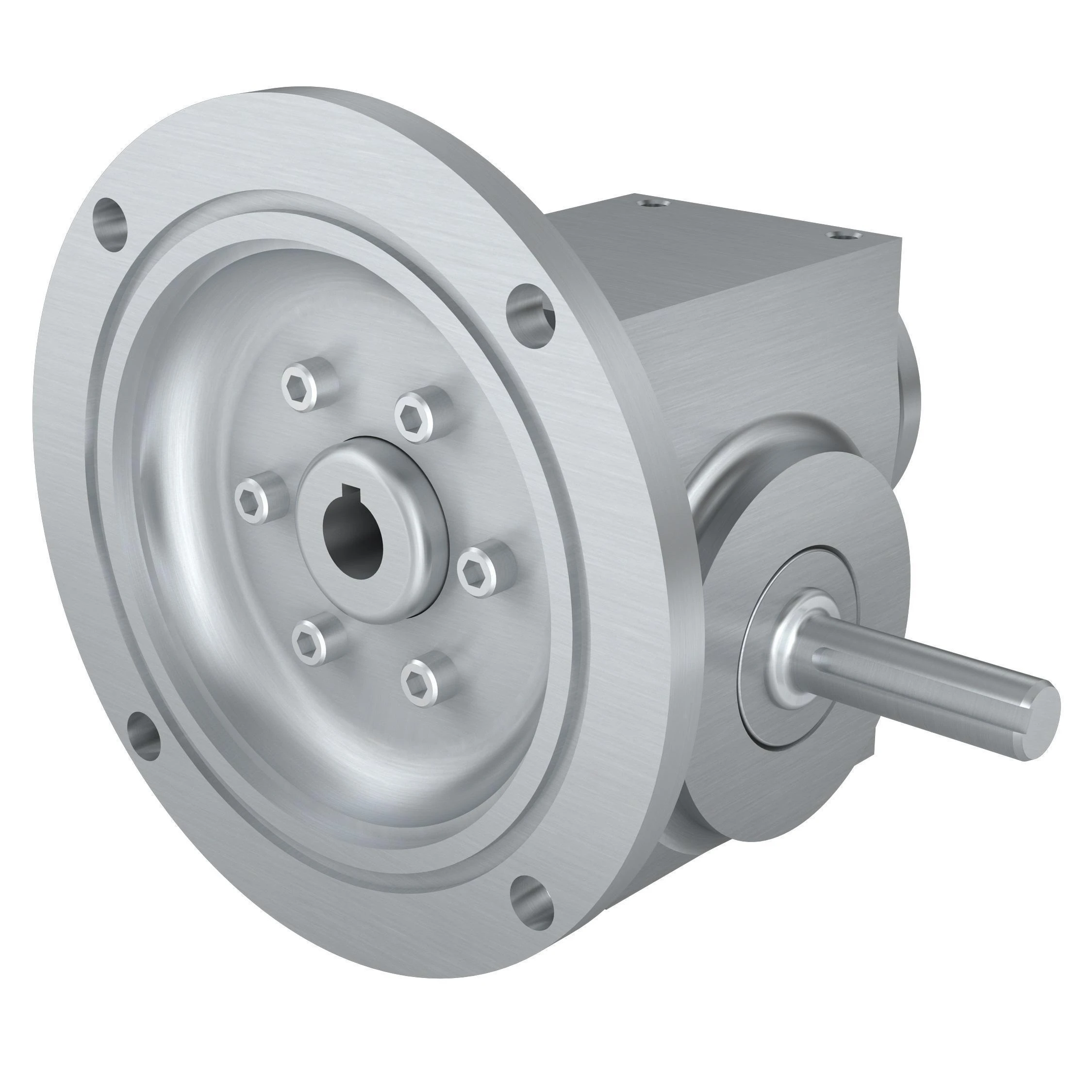 HUB CITY 0270-07220 Worm Reducer, 0.121 Hp, 0.625 Inch I.D, 0.625 Inch O.D, Stainless Steel | AX6QTY