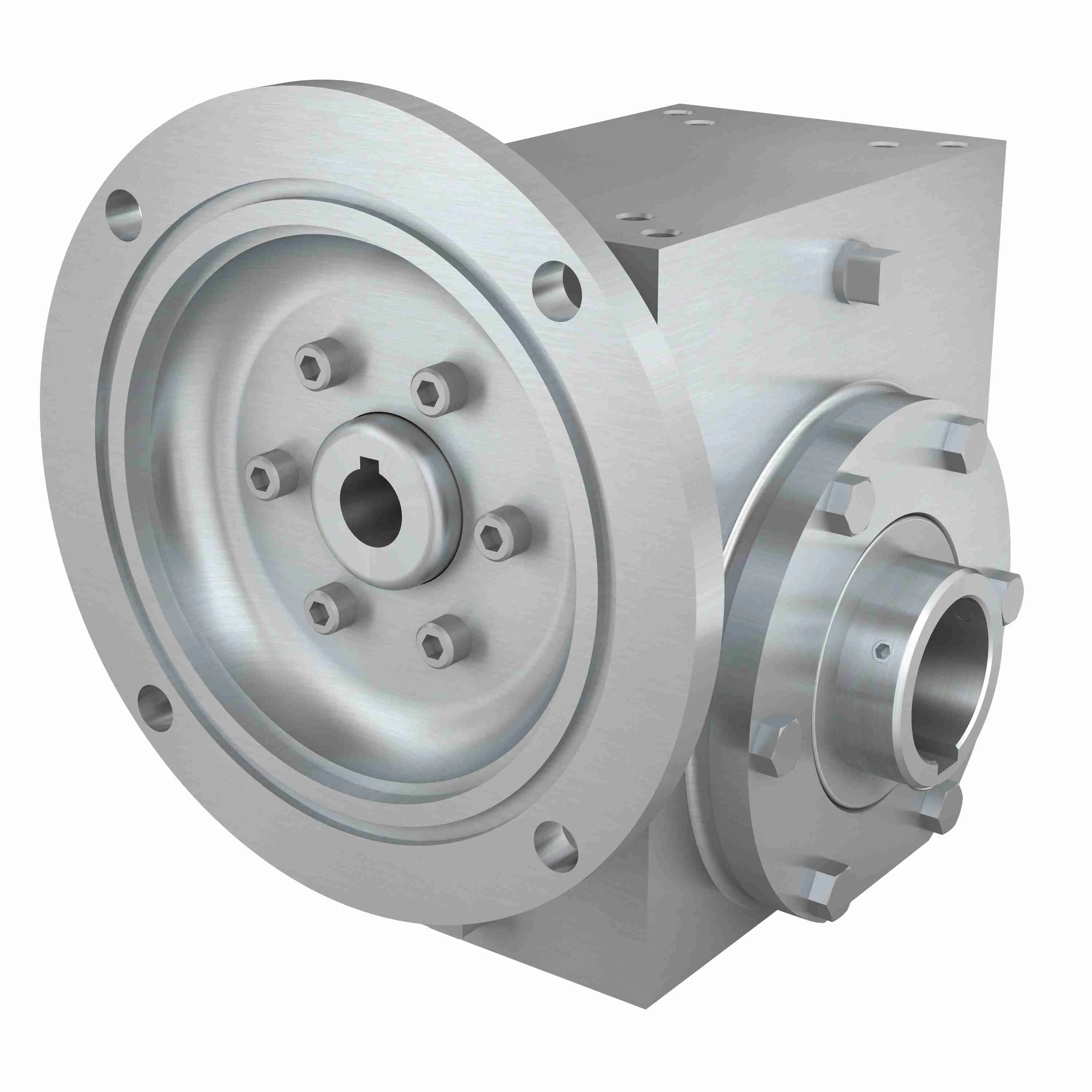 HUB CITY 0270-08490 Worm Reducer, 0.769 Hp, 1.250 Inch I.D, 0.625 Inch O.D, Stainless Steel | AX9NBD