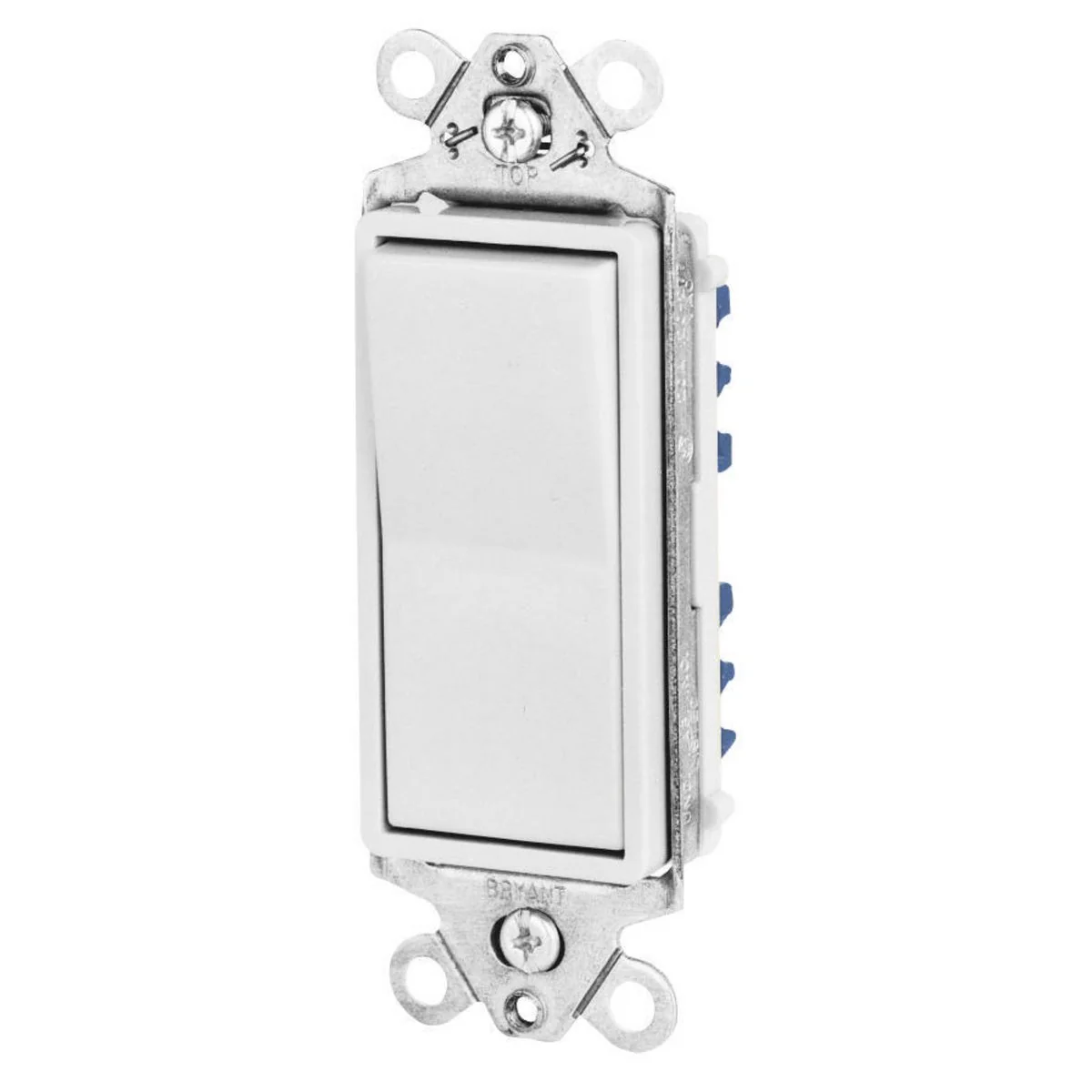 GRAINGER 9803W Wall Switch, Rocker Switch, 3-Way, White, 15 A, Screw Terminals, Screw Terminals | CP9EDW 52HE87