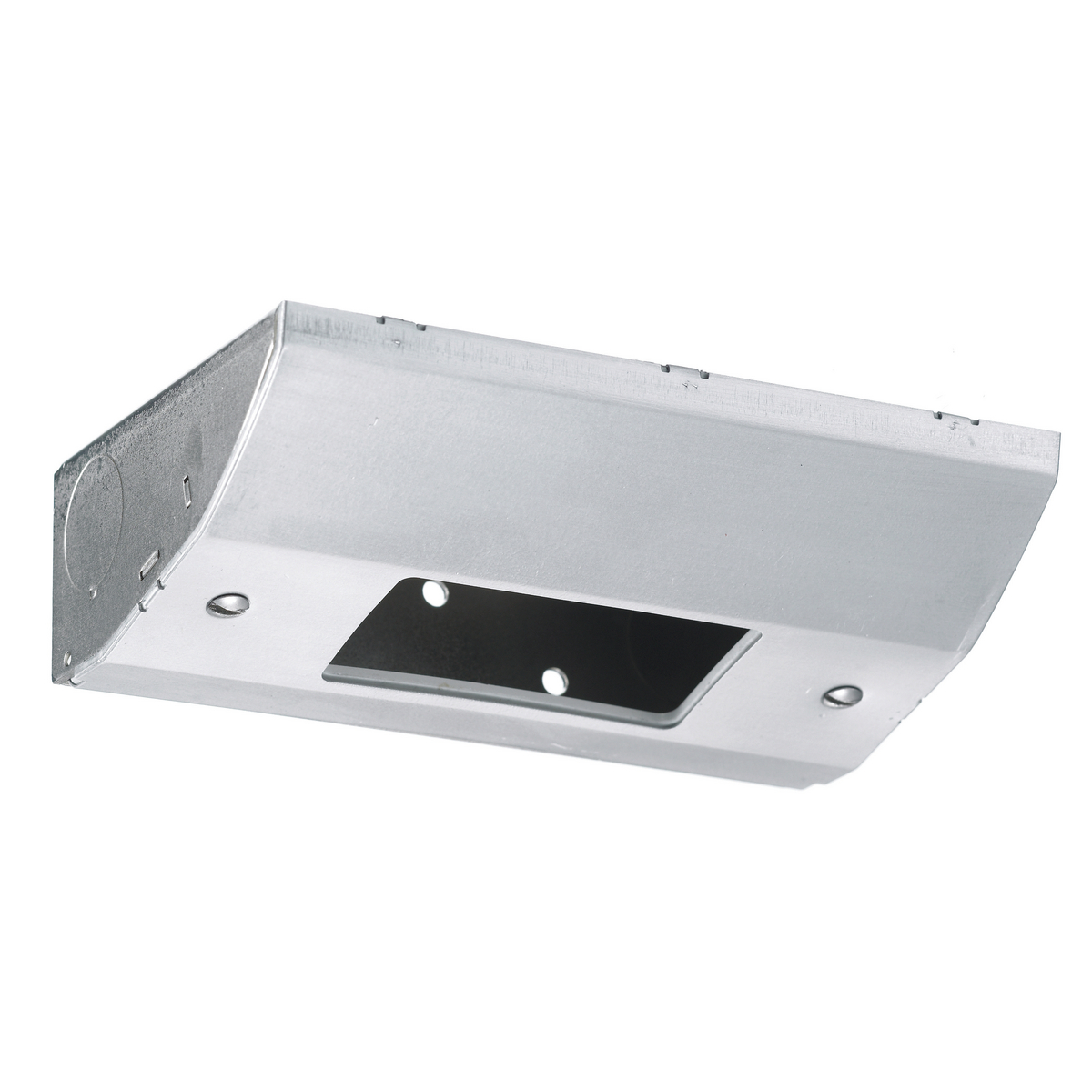 Under Cabinet Power Distribution Box, Slim, Stainless Steel