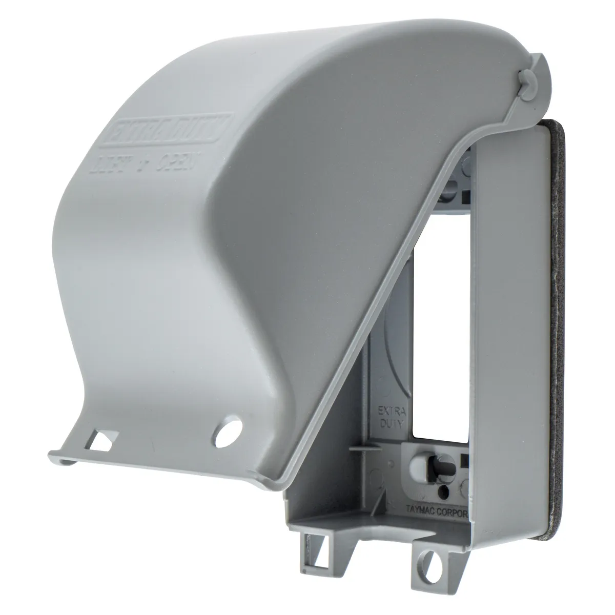 While-In-Use Cover, 1-Gang, Vertical Mount, GFCI Opening