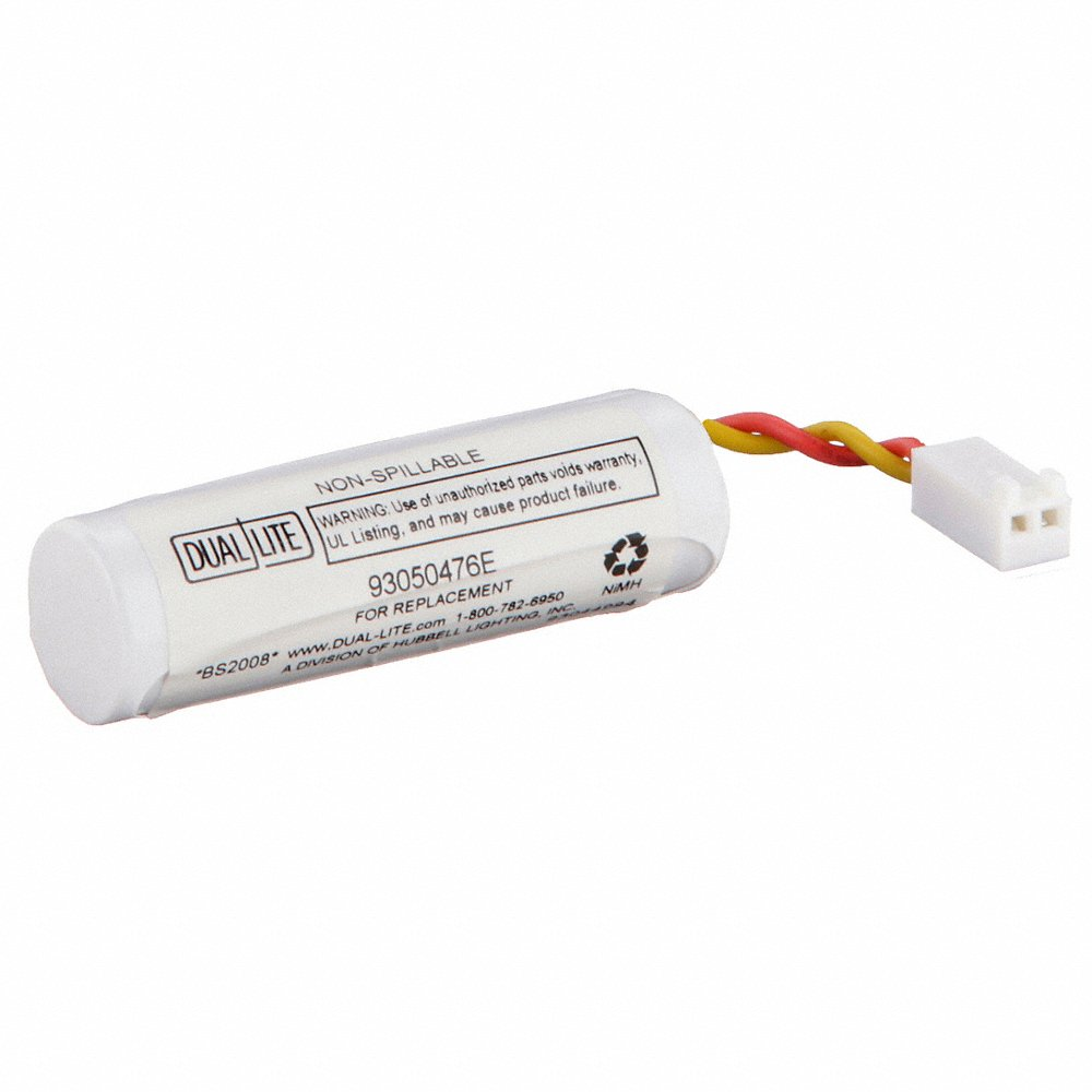 HUBBELL LIGHTING - DUAL-LITE ASSY-BATT NIMH 1.2V 850MAH HI TEMP
