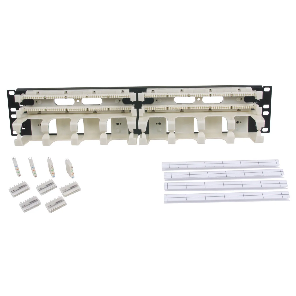 Rack Mount Kit, 110 System, 100 Pair, 5-Pair Blocks