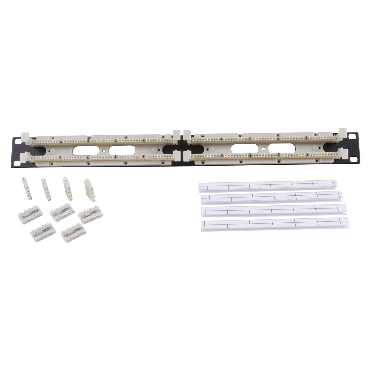 Rack Mount Kit, 110 System, 100 Pair, 5-Pair Blocks