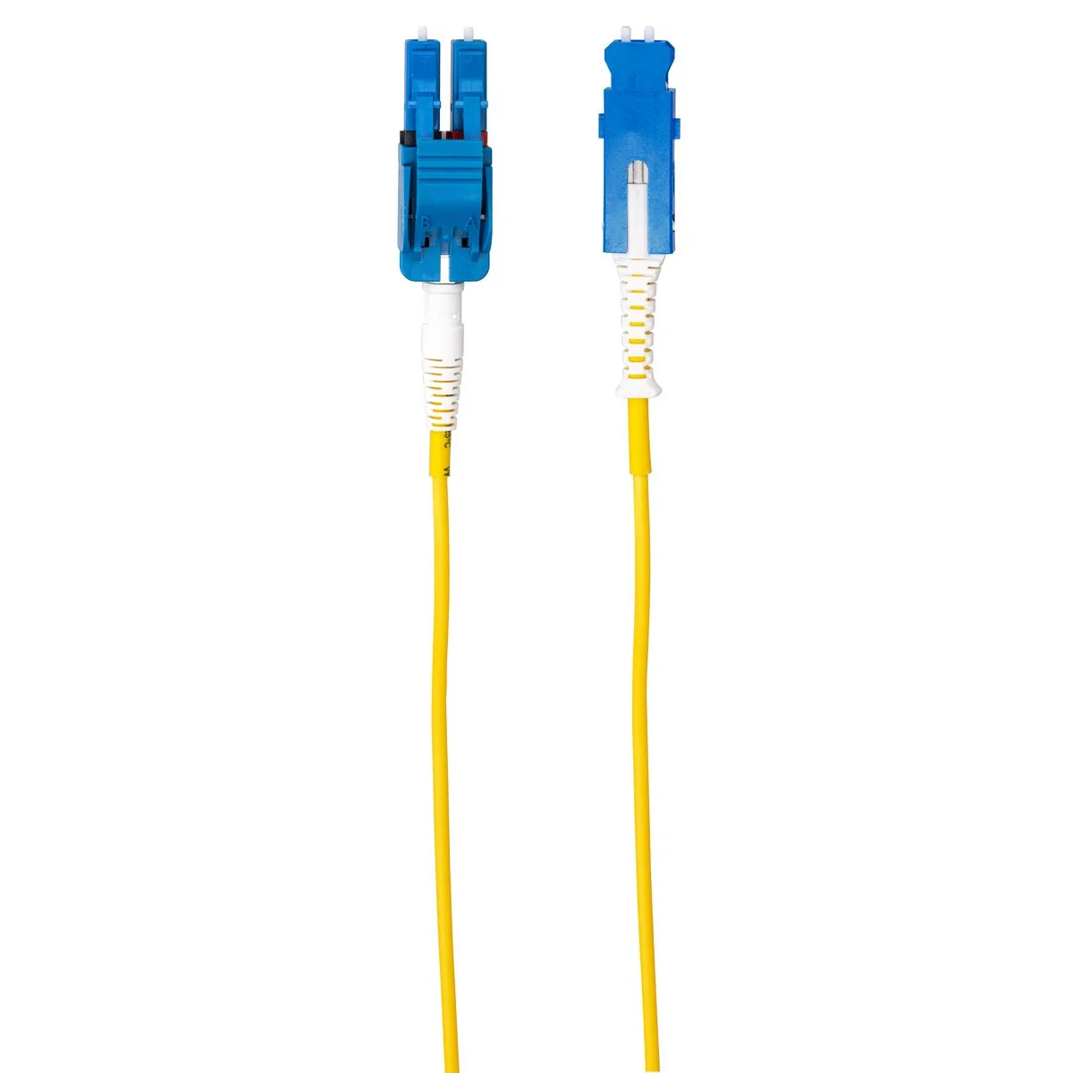 Fiber Patch Cord, Plenum, Singlemode Duplex, SN-LC, OS2, 3 m
