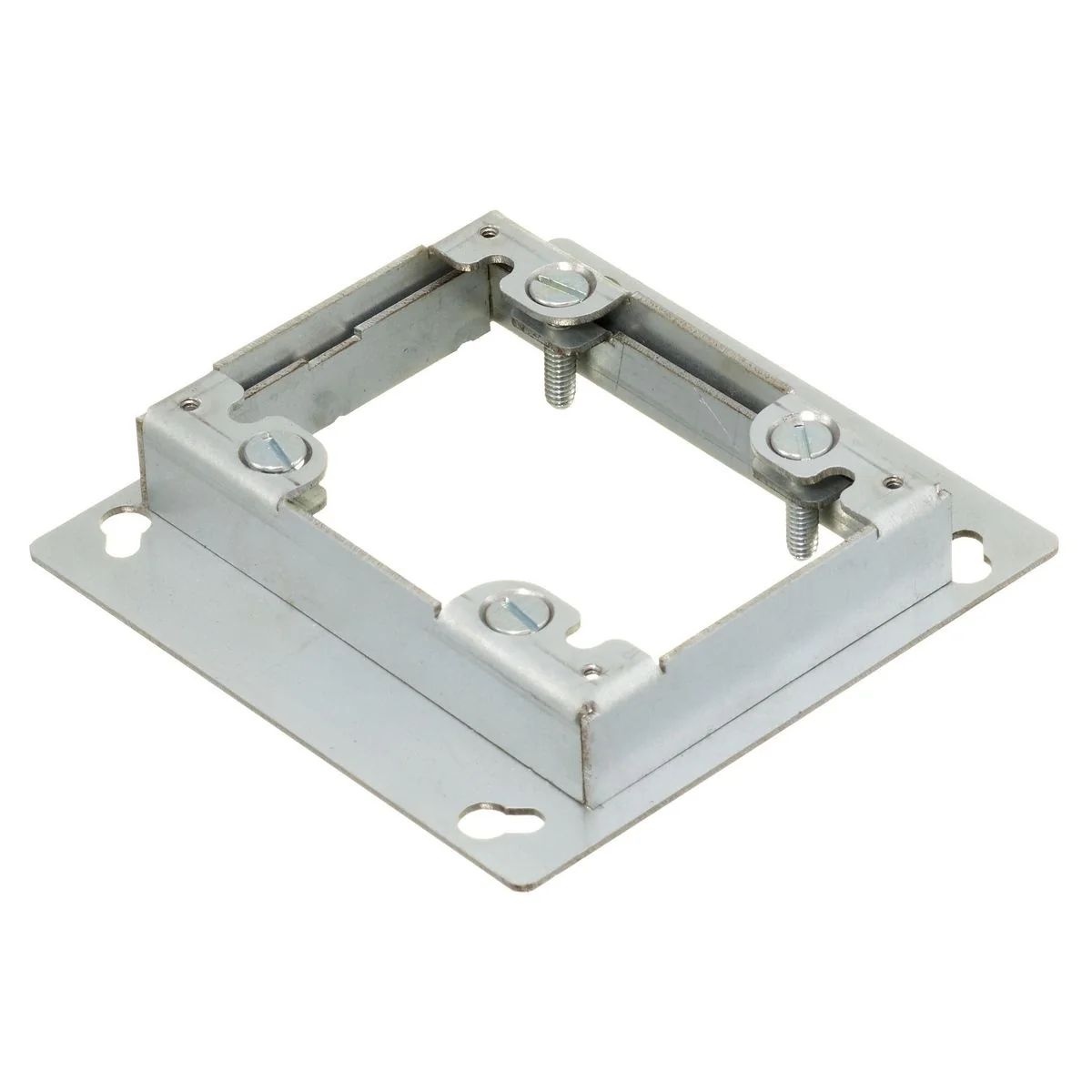 Floorbox Adjustable Adapter, 1-Gang, Rectangular
