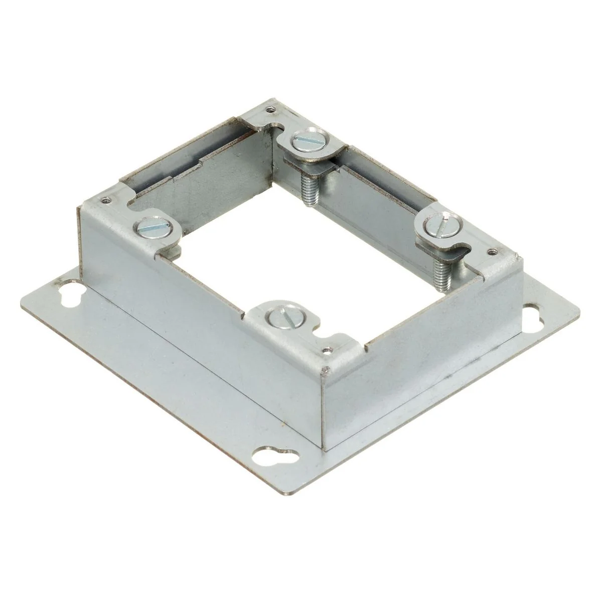 Floorbox Adjustable Adapter, 1-Gang, Rectangular