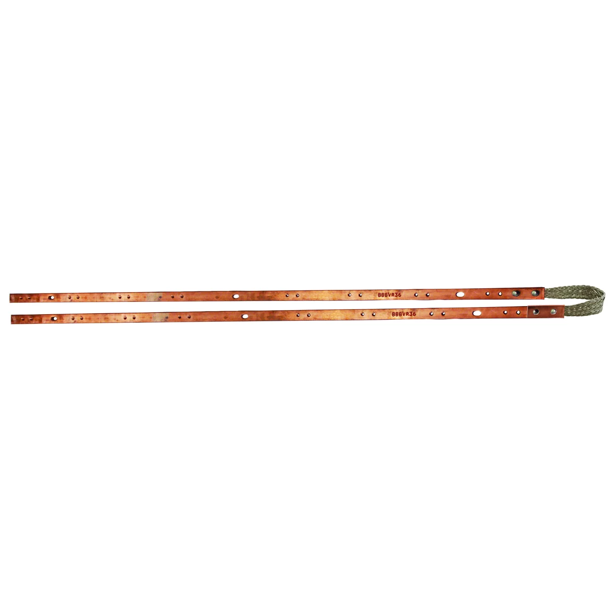 Vertical RGB, 3/4 Inch x 76 Inch, 4 Mounting, Copper