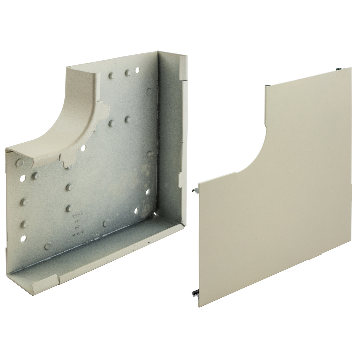 Flat Elbow, Ivory, Steel, Elbows