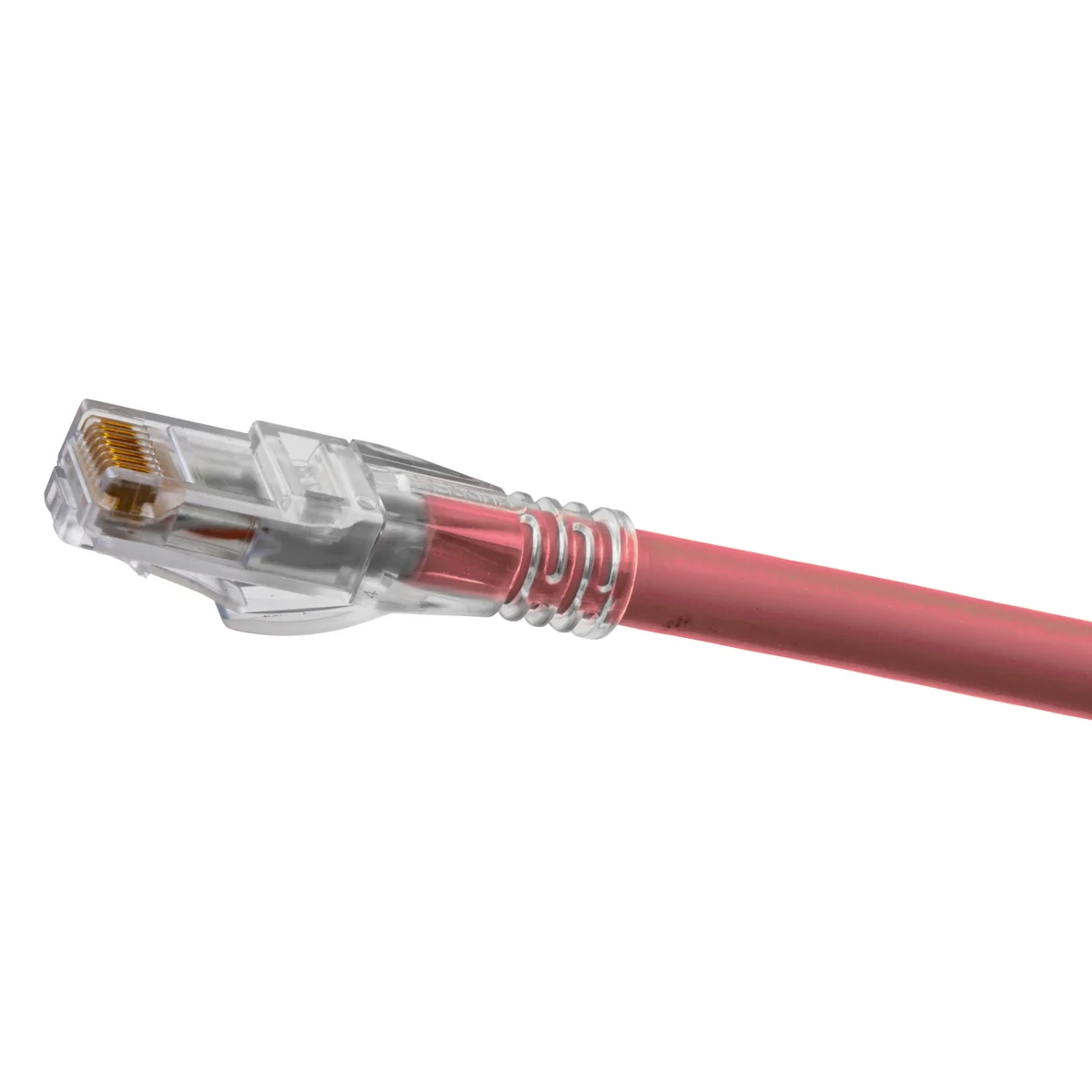 Patch Cord, Cat6A Slim, 1 ft, Pink