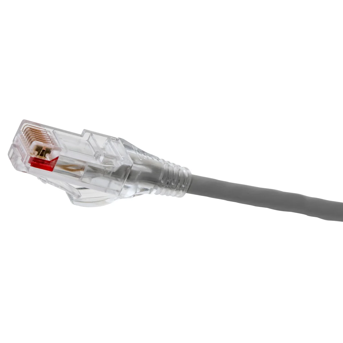 Patch Cord, Cat 6, 28 AWG, 15 Foot, Gray
