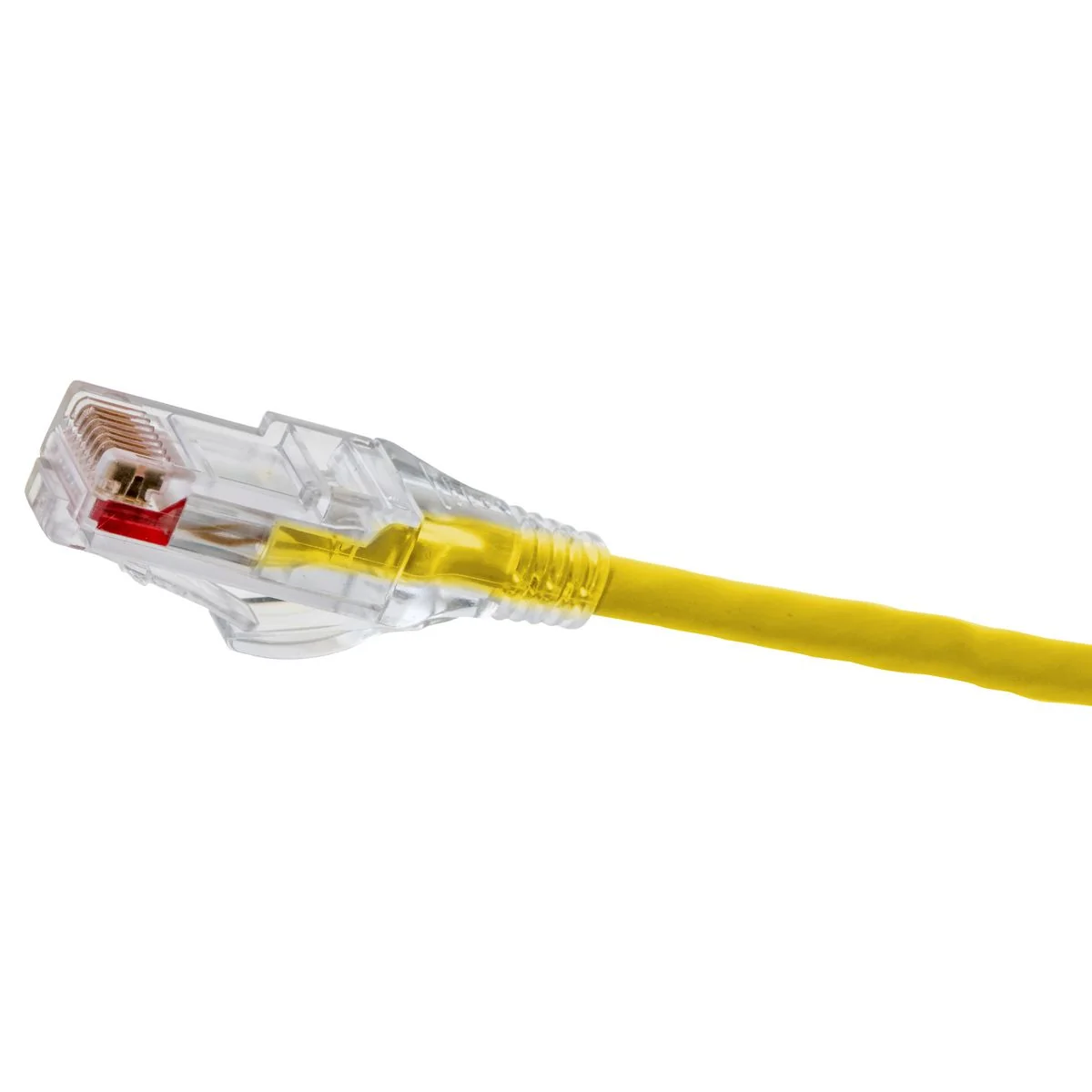 Patch Cord, Cat 6, 28 AWG, Yellow, 10 Foot