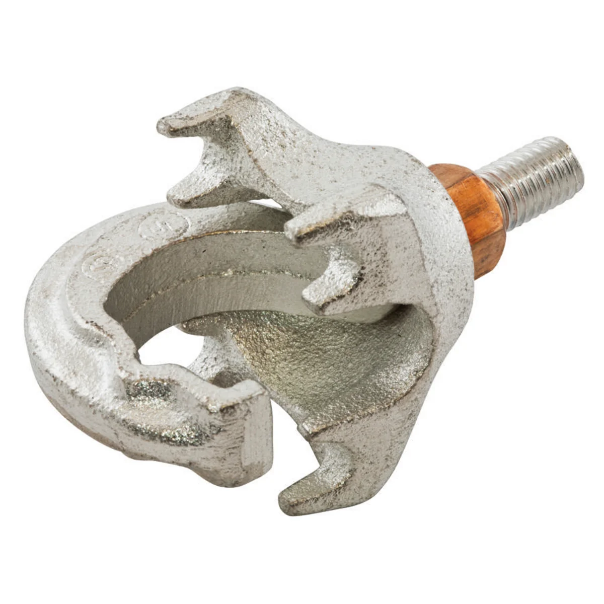Raised Floor Clamp, 2-8 AWG, Round