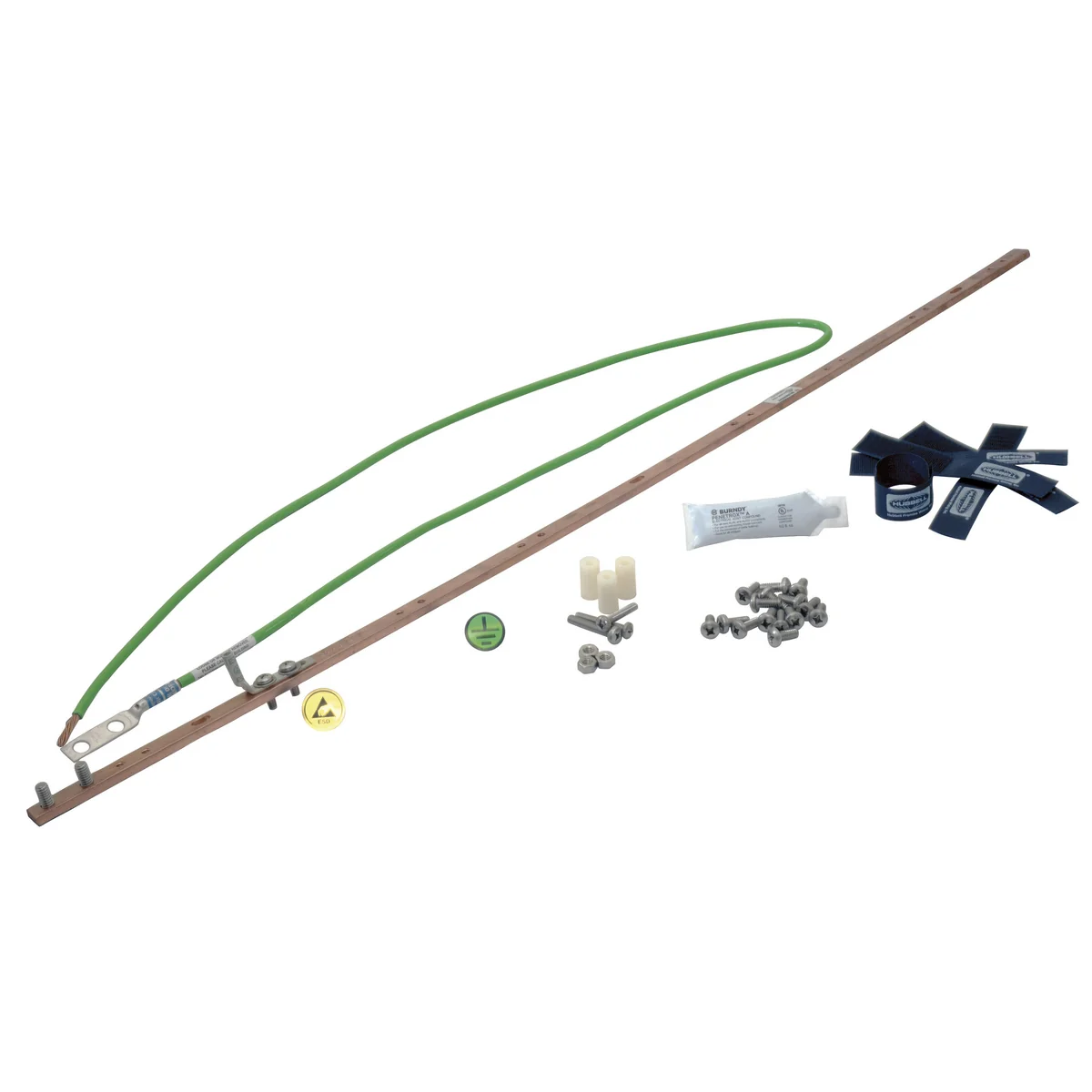Cabinet Grounding Kit, 36 Inch, Copper
