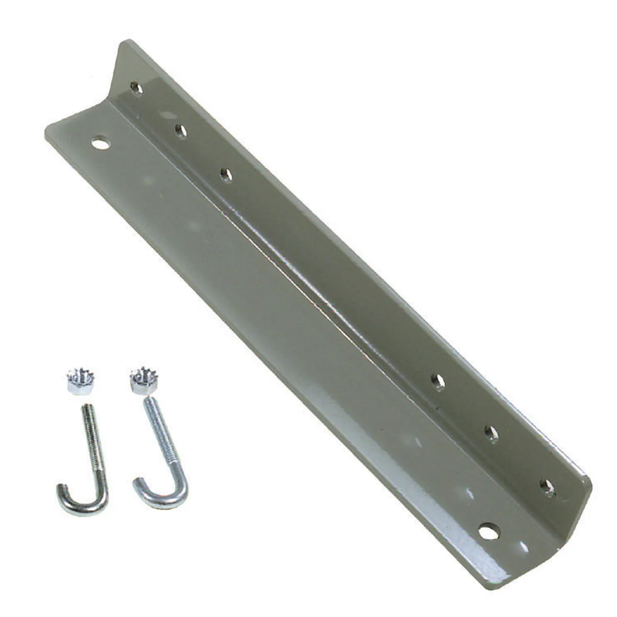 Cable Management Bracket, Angled, 18 Inch, Gray