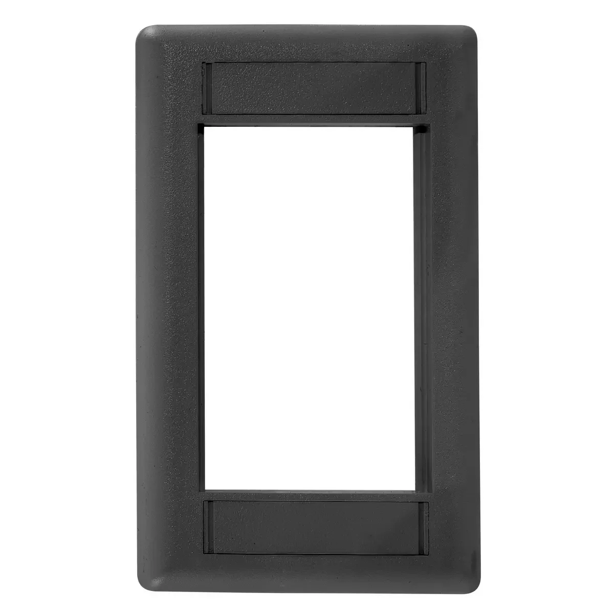 HUBBELL PREMISE WIRING IMF1BK Istation Plate Black 3u | AF7TDV 22LU95