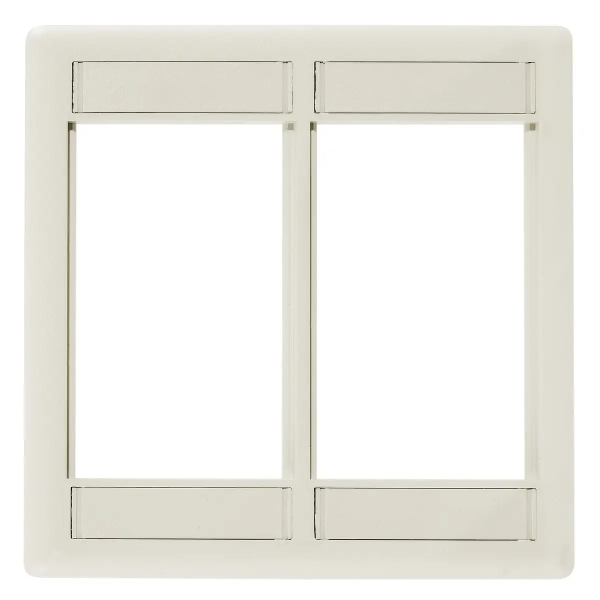 HUBBELL PREMISE WIRING IMF2OW Istation Plate White 6u | AF7TMZ 22LX08