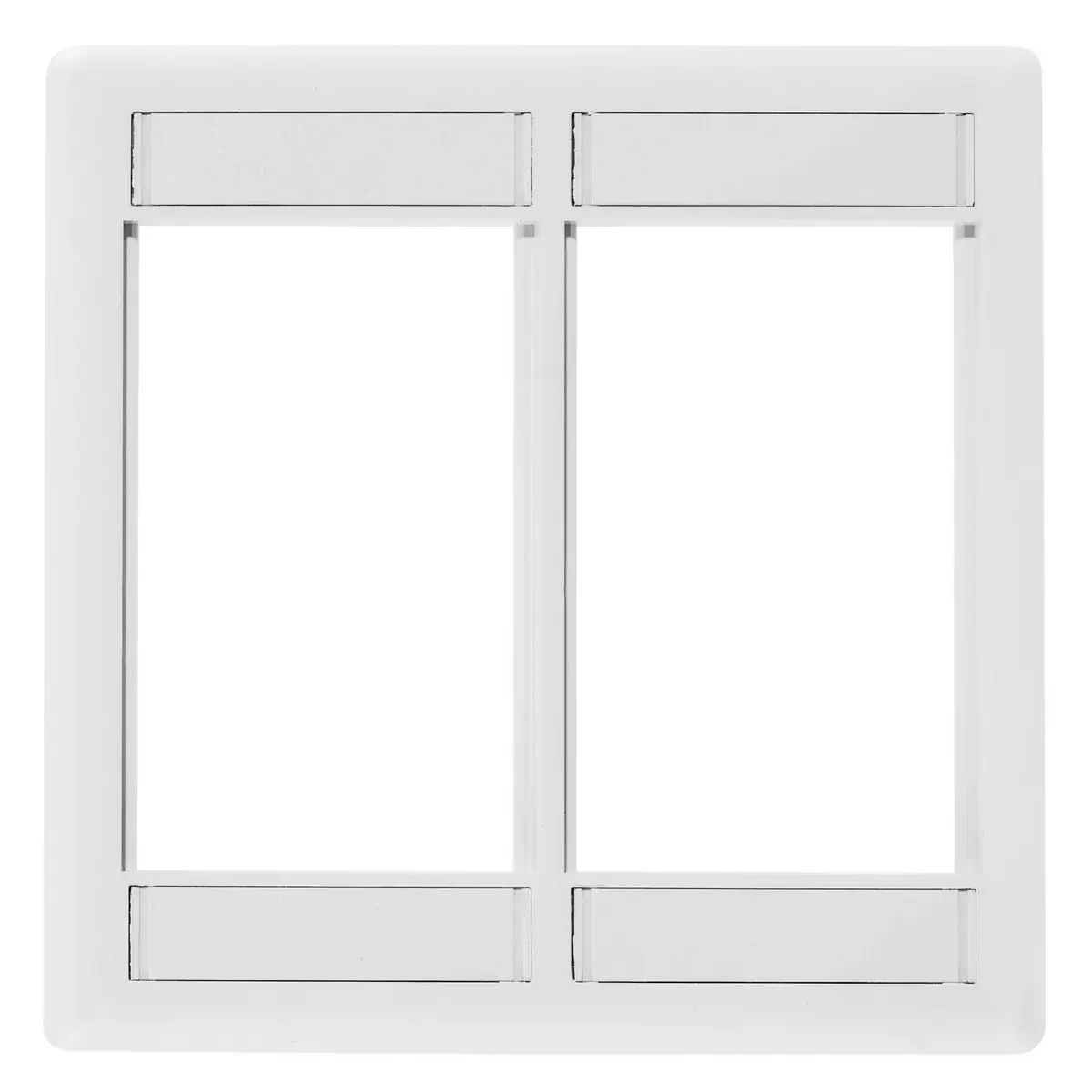 HUBBELL PREMISE WIRING IMF2W Istation Plate White 6u | AF7TNB 22LX10