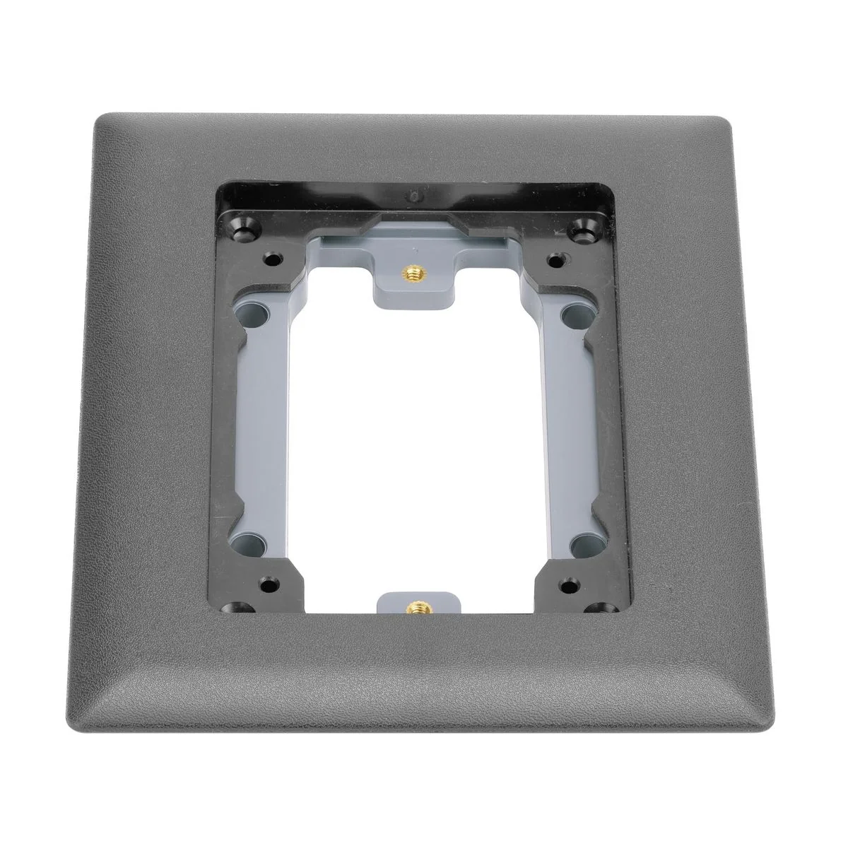Carpet Flange, 1-Gang, Gray