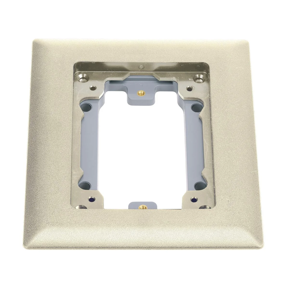 Carpet Flange, 1-Gang, Ivory