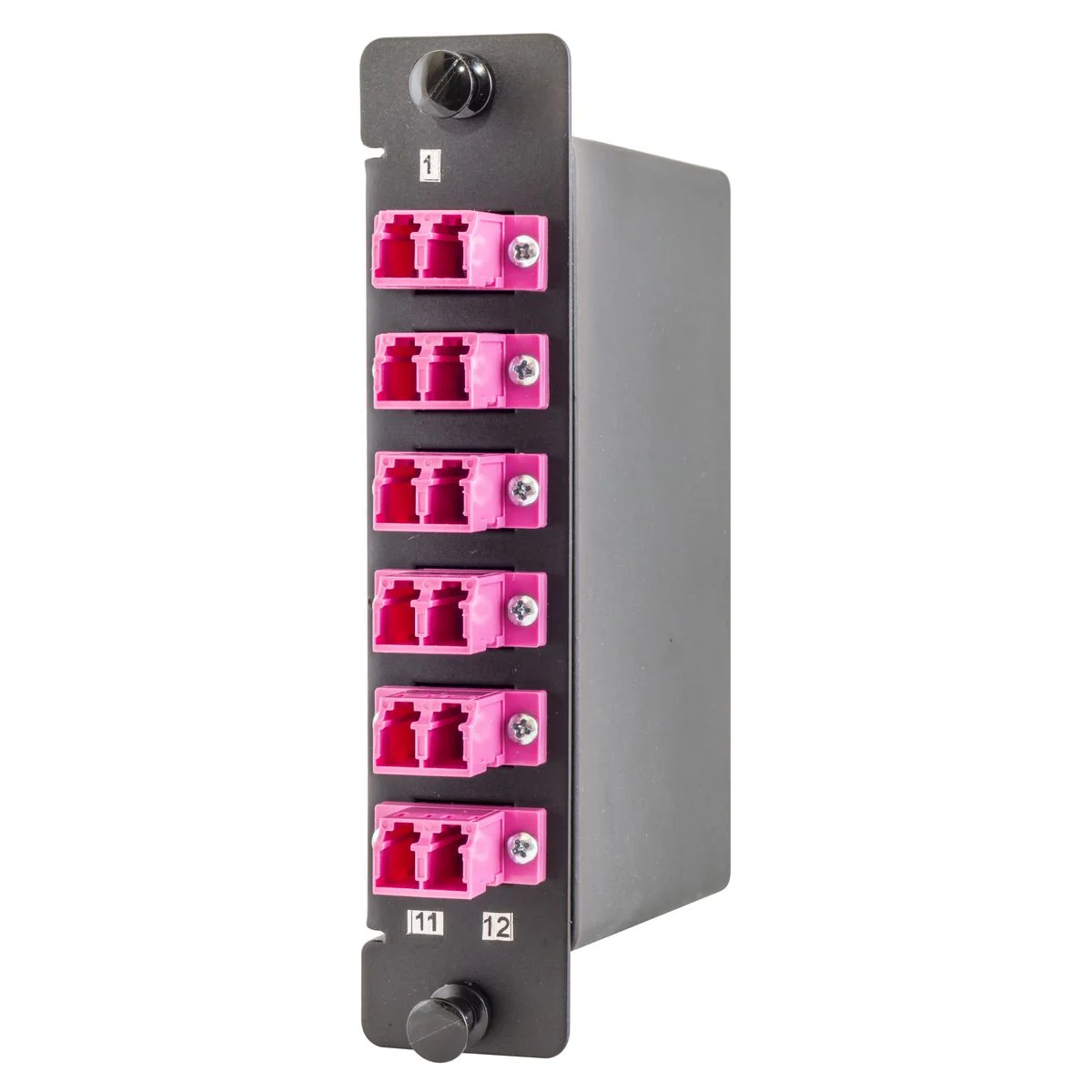 Fiber Cassette, LC Duplex to MTP, OM4, Violet