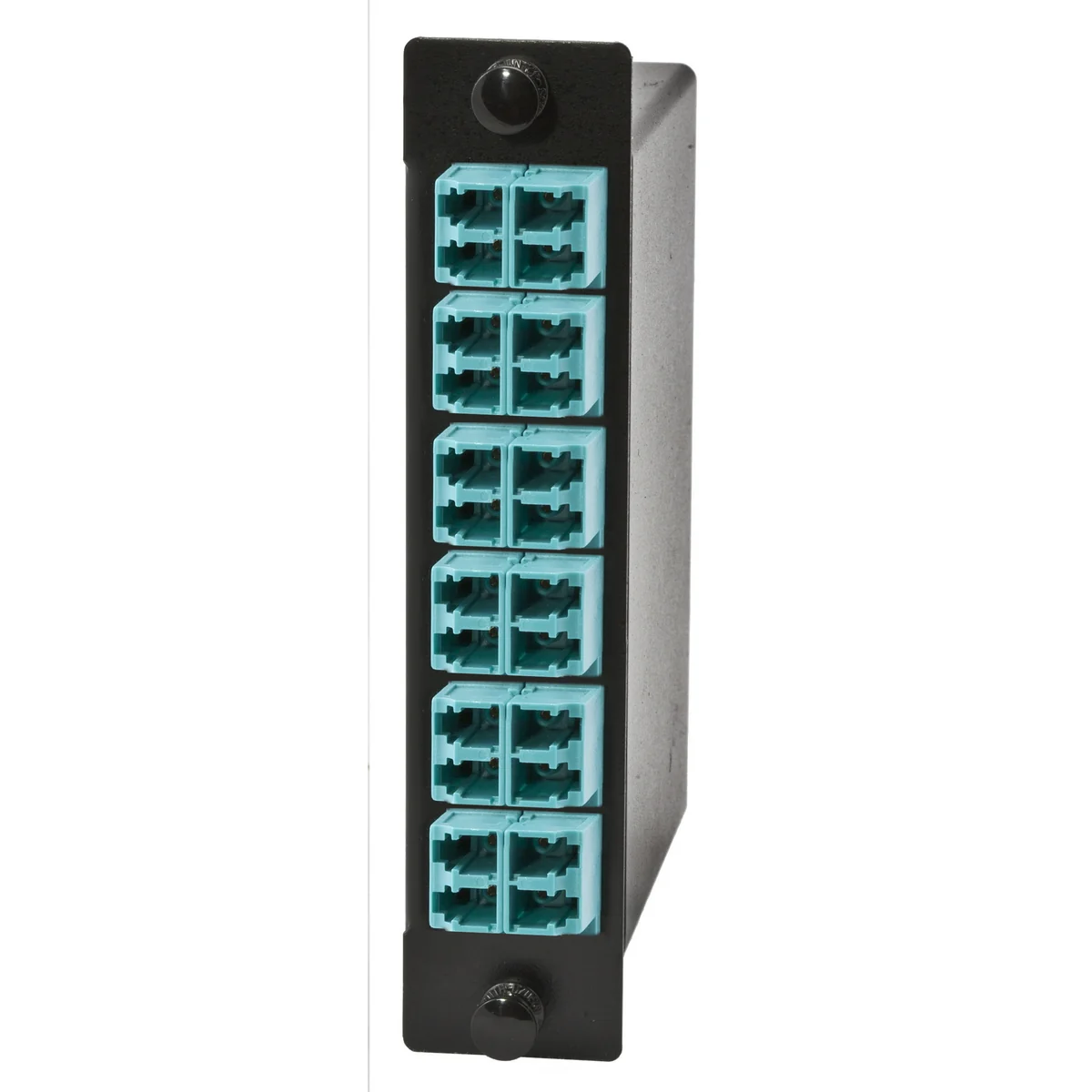 Fiber Cassette, LC Duplex to MTP, OM4, Aqua