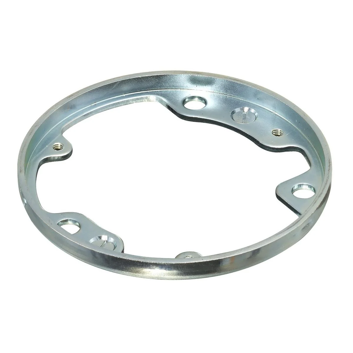 Flange, 1-Gang Round, Pregalvanized Steel