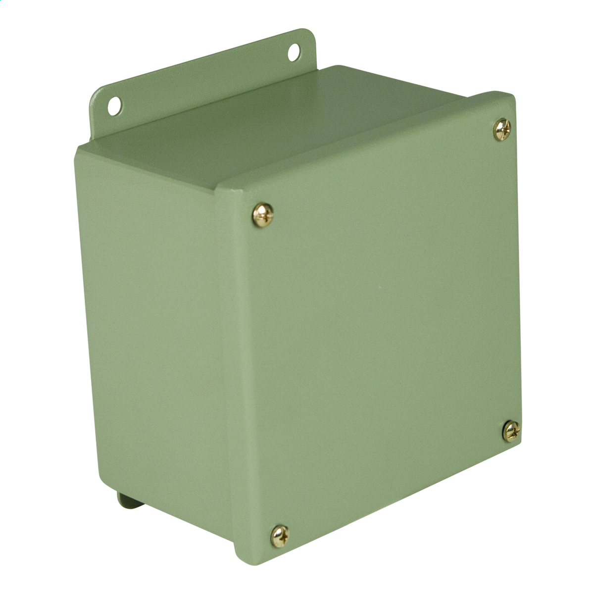 WIEGMANN B101006SC Enclosure, 10 x 10 x 6 Inch Size, Wall Mount, Carbon Steel, Ansi 61 Gray | CV6PJR