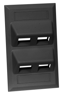 HUBBELL WIRING DEVICE-KELLEMS AFP14BK