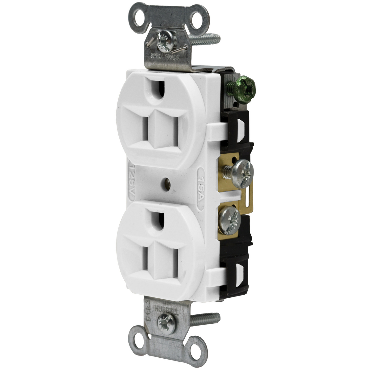 HUBBELL WIRING DEVICE-KELLEMS CRF15WHI