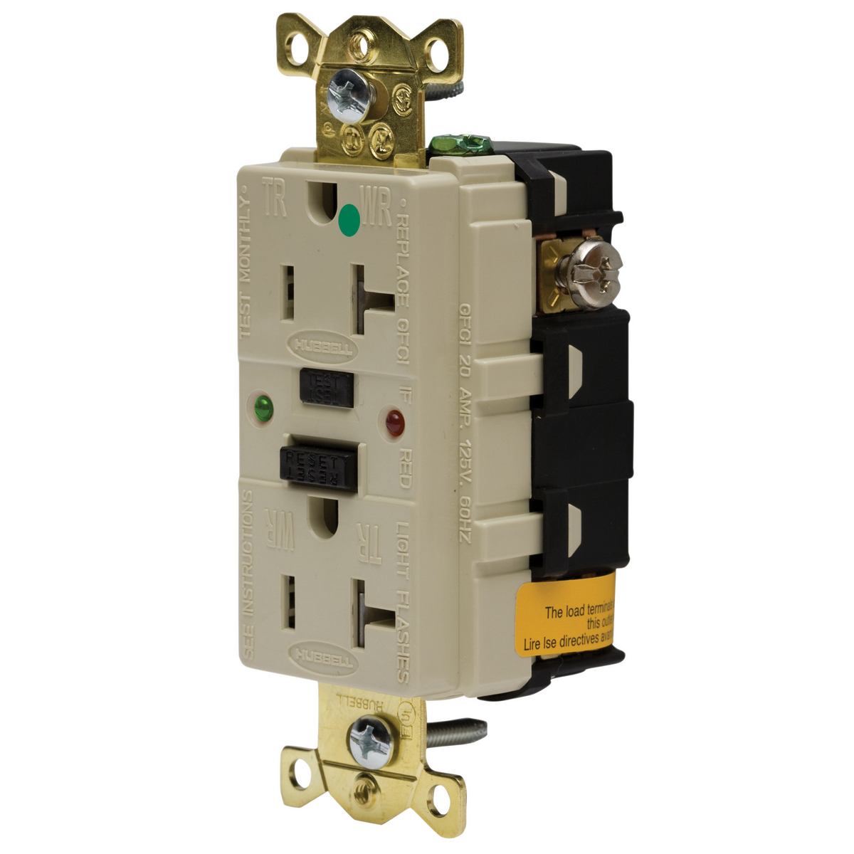 HUBBELL WIRING DEVICE-KELLEMS GFR8300SGI