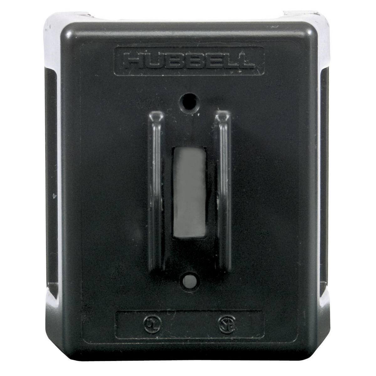 HUBBELL WIRING DEVICE-KELLEMS HBL1390 Switch Enclosure, 30 A, Black | AA9WJL 1GUD2