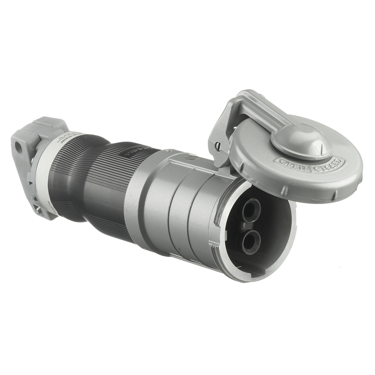 Pin And Sleeve Connector, Female, 60 A, 600 VAC, 2 Pole