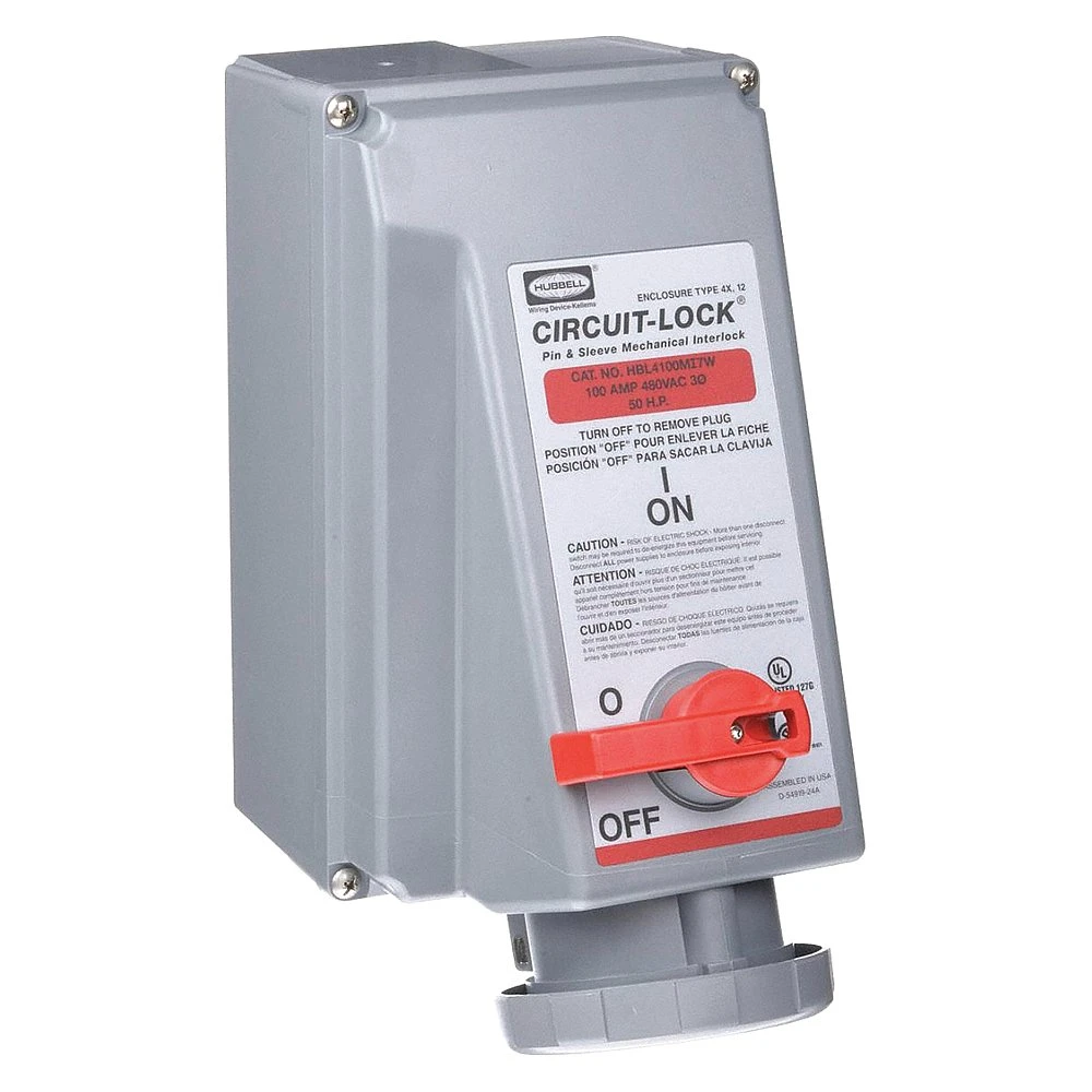 HUBBELL WIRING DEVICE-KELLEMS HBL4100MI7W