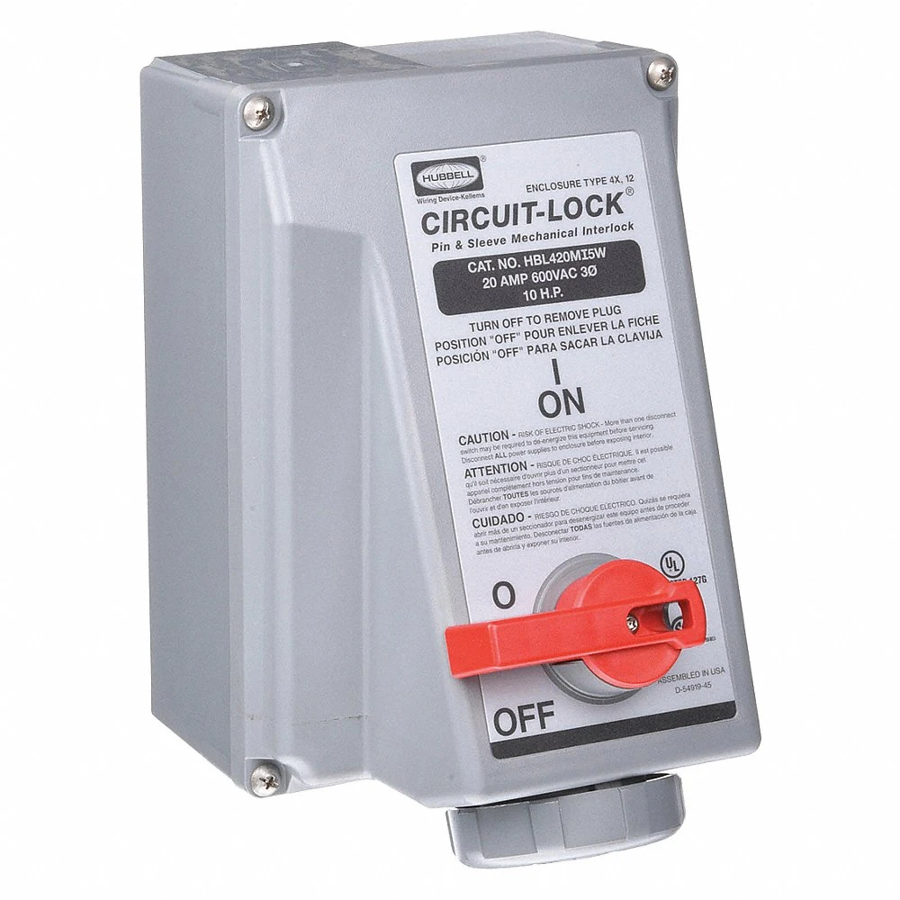 HUBBELL WIRING DEVICE-KELLEMS HBL420MI5W