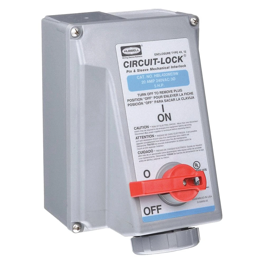 HUBBELL WIRING DEVICE-KELLEMS HBL420MI9W