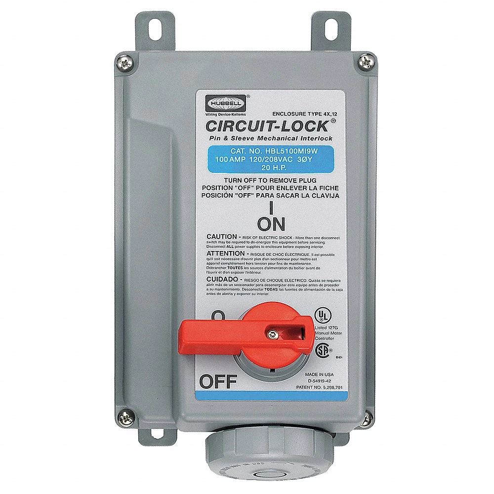 HUBBELL WIRING DEVICE-KELLEMS HBL5100MI9W