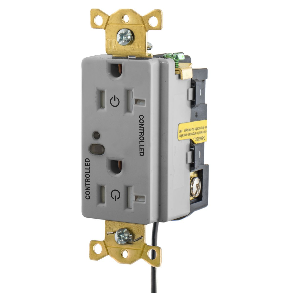 HUBBELL WIRING DEVICE-KELLEMS HBL5362LC2GY