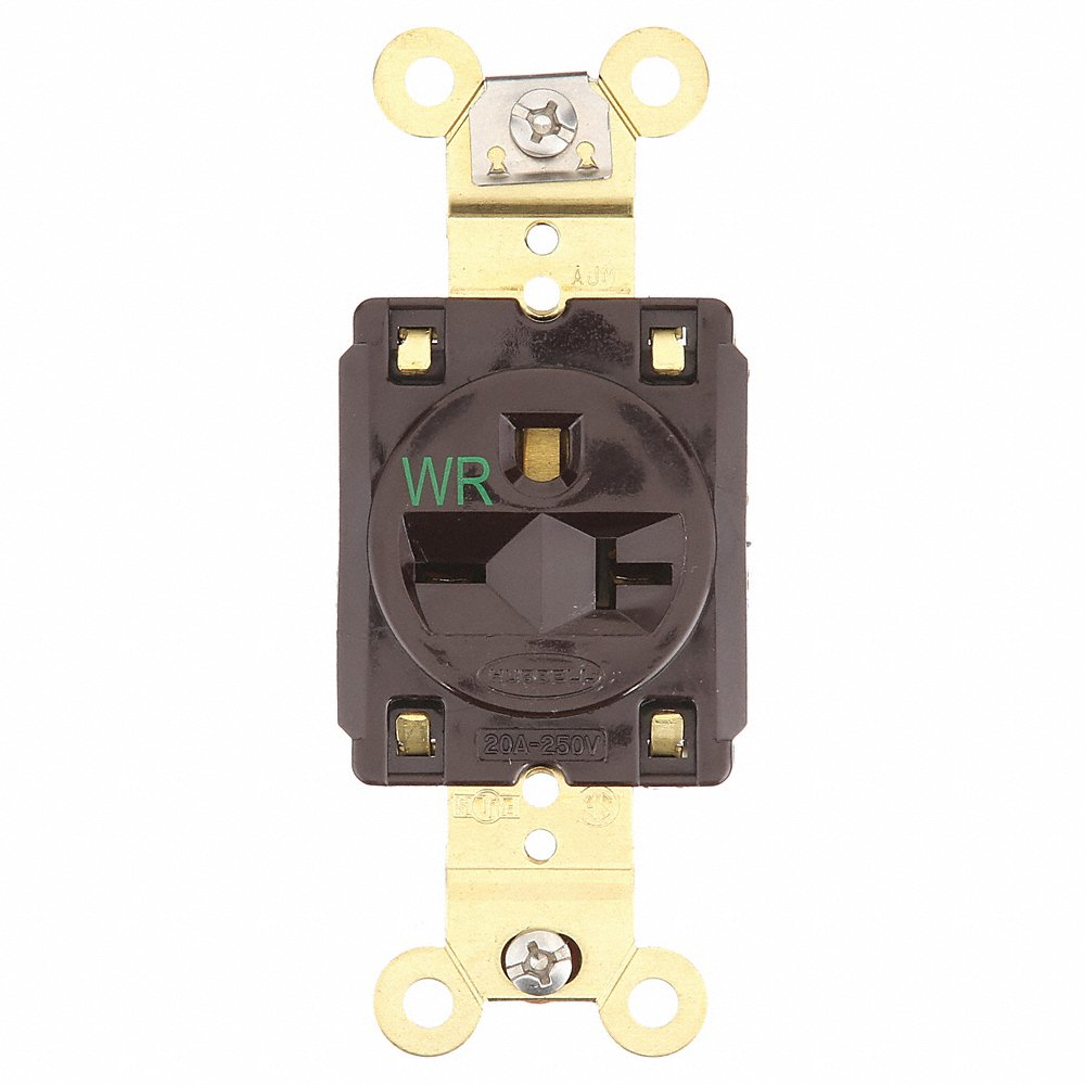 HUBBELL WIRING DEVICE-KELLEMS HBL5461WR