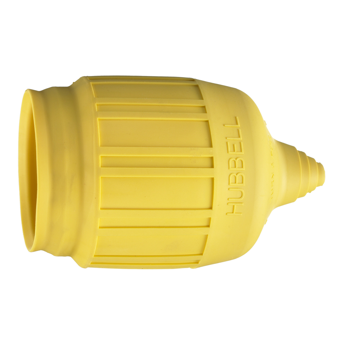 Weatherproof Device Boot, For 20A And 30A, 3 Wire Plugs And Connector, Yellow