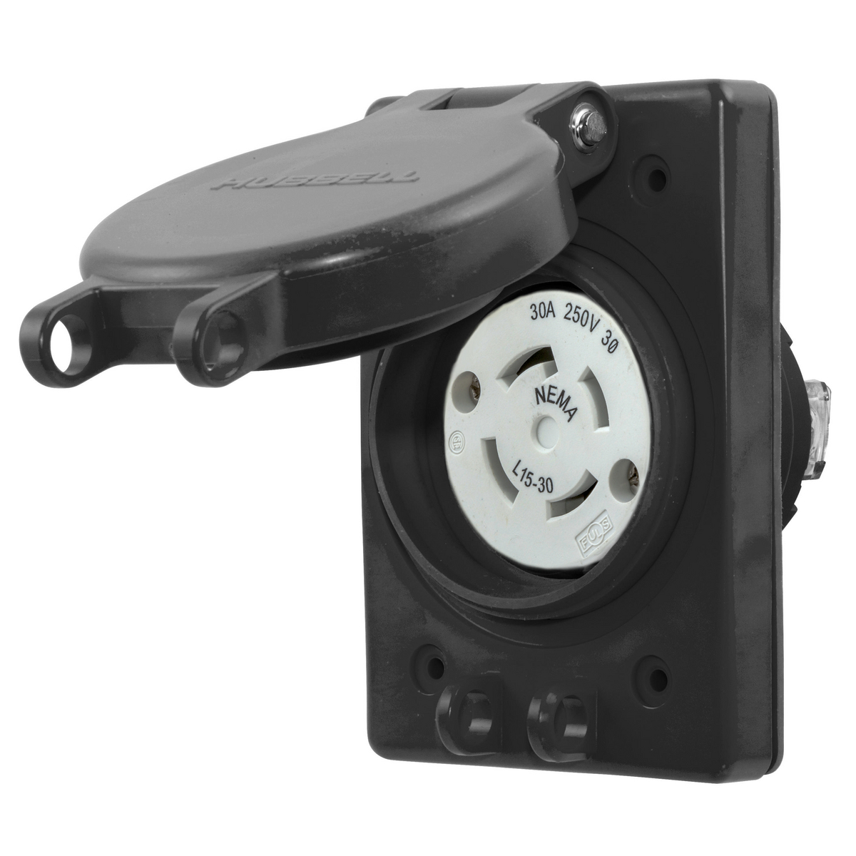 HUBBELL WIRING DEVICE-KELLEMS HBL69W75BK