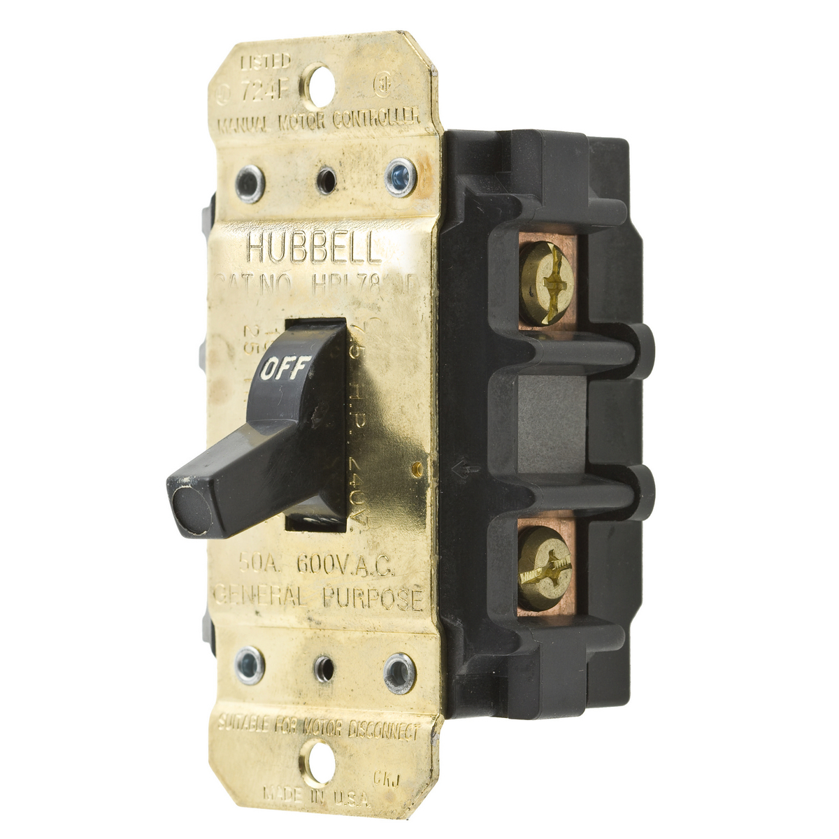 HUBBELL WIRING DEVICE-KELLEMS HBL7852D