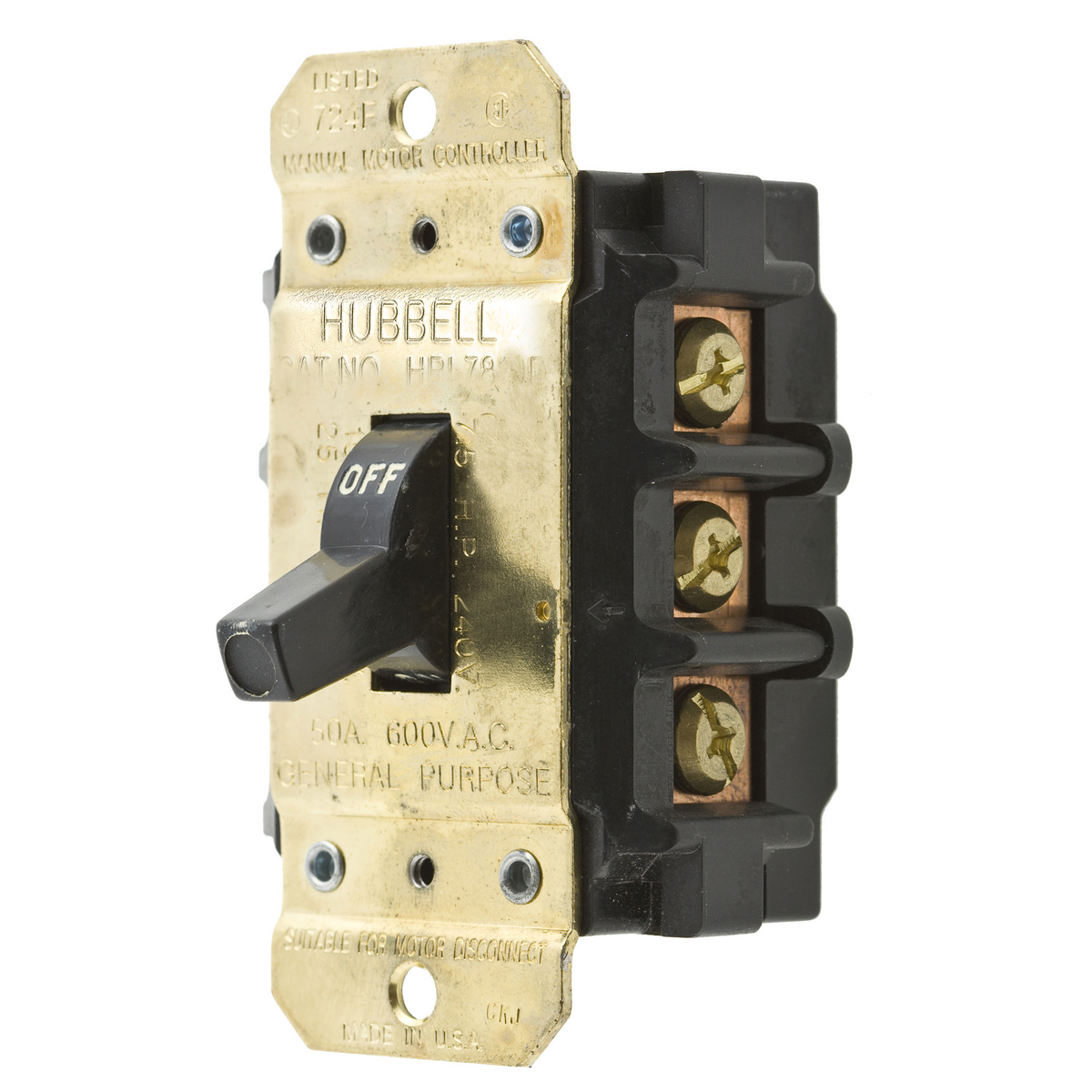 HUBBELL WIRING DEVICE-KELLEMS HBL7853D