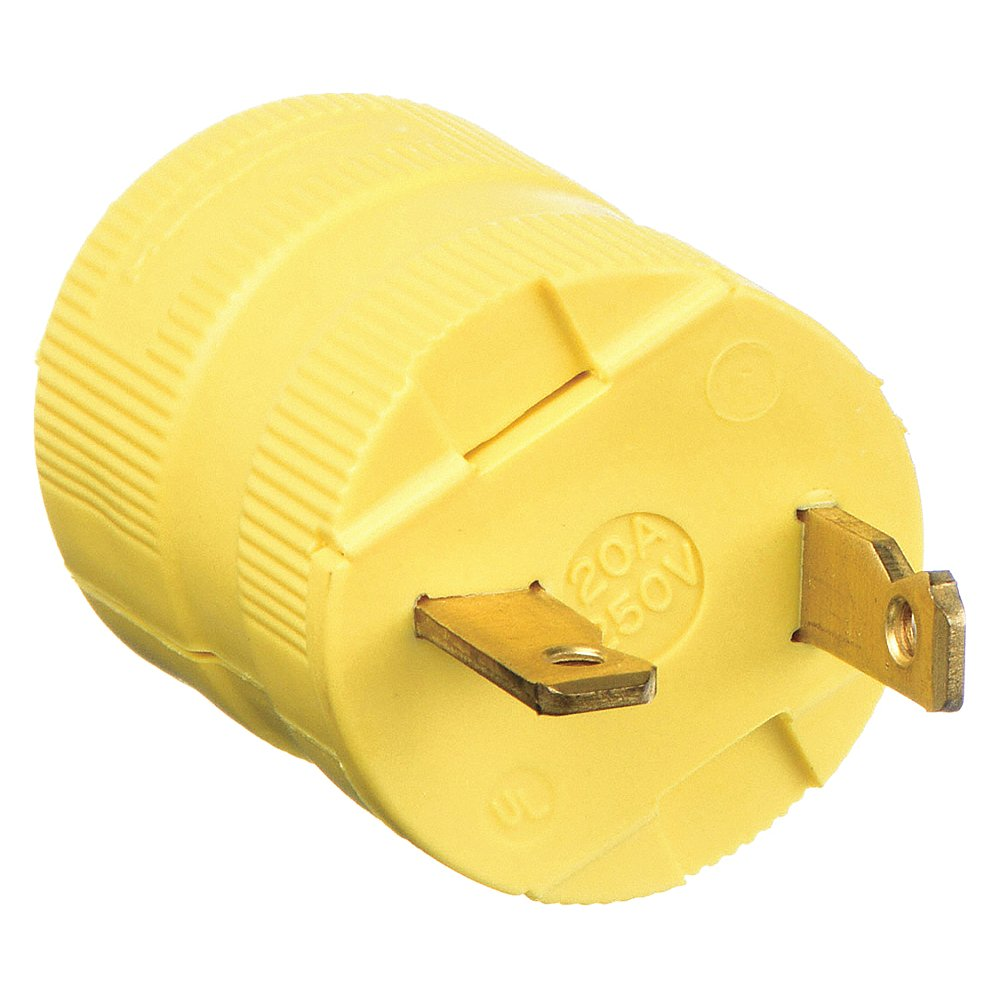 Plug 2-20p 20a 250v
