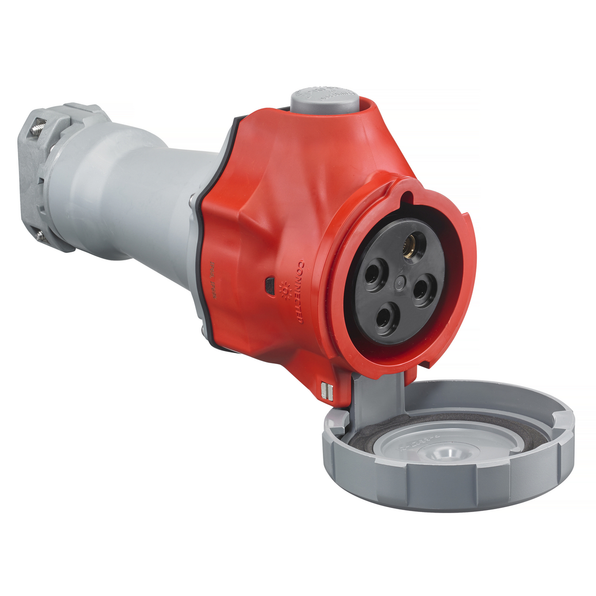 HUBBELL WIRING DEVICE-KELLEMS HBLS430C6W Pin and Sleeve Connector, 30A, 380/415V AC | BD3TAE 44ZD69